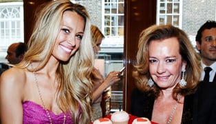 Petra nemcova and caroline scheufele_2